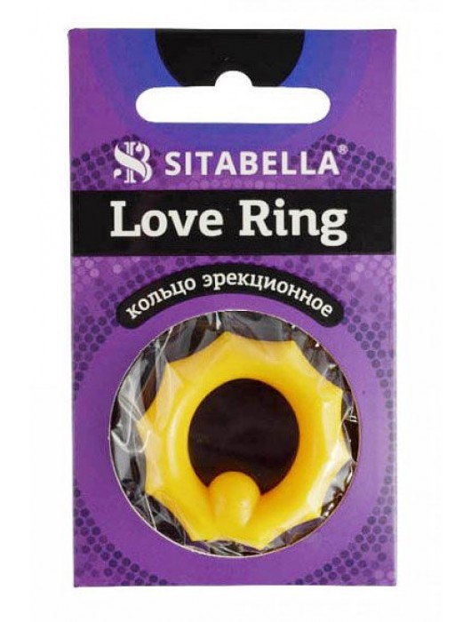 Цветное эрекционное кольцо Love Ring - Sitabella - в Ельце купить с доставкой