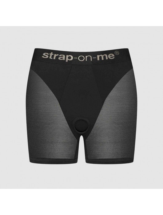 Трусики-шорты для фиксации насадок Strap-on-me Harness Lingerie Halo - size S - Strap-on-me - купить с доставкой в Ельце