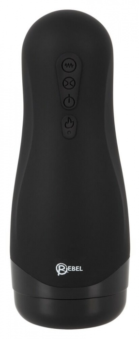 Черный вибромастурбатор с подогревом Masturbator with 3 Functions - Orion - в Ельце купить с доставкой