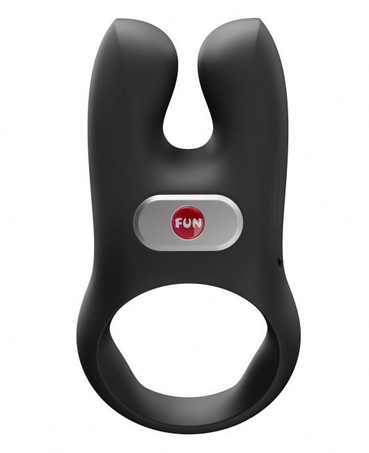 Черное эрекционное виброкольцо Nos - Fun Factory - в Ельце купить с доставкой