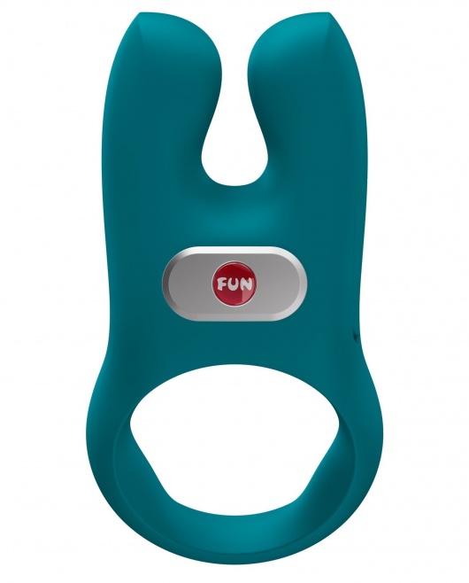 Зеленое эрекционное виброкольцо Nos - Fun Factory - в Ельце купить с доставкой