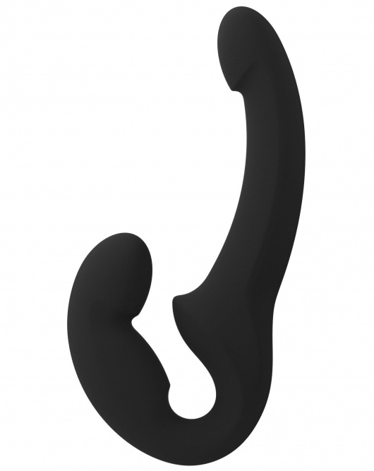 Черный безремневой страпон Share Lite - Fun Factory - купить с доставкой в Ельце