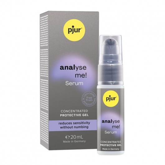 Расслабляющая анальная сыворотка pjur Analyse Me Serum - 20 мл. - Pjur - купить с доставкой в Ельце