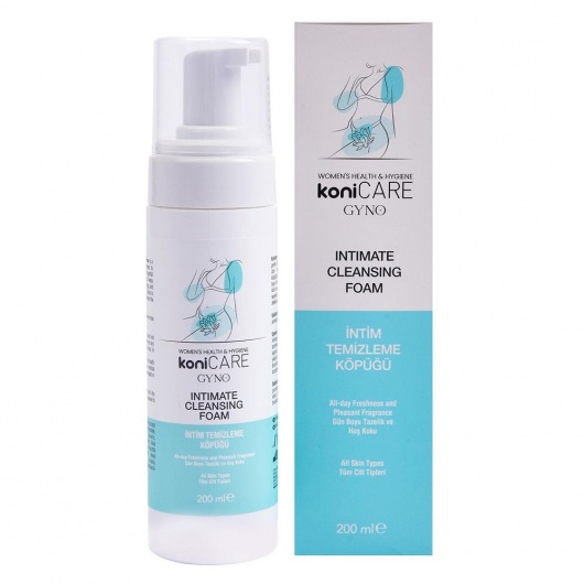 Пенка для интимной гигиены Konicare Gyno Intimate Cleasing Foam - 200 мл. - JoyDrops - купить с доставкой в Ельце