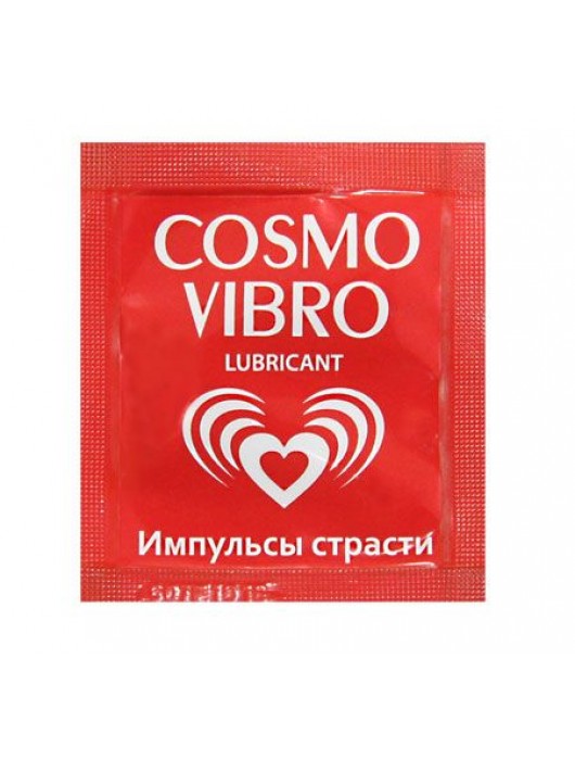 Пробник женского стимулирующего лубриканта на силиконовой основе Cosmo Vibro - 3 гр. - Биоритм - купить с доставкой в Ельце