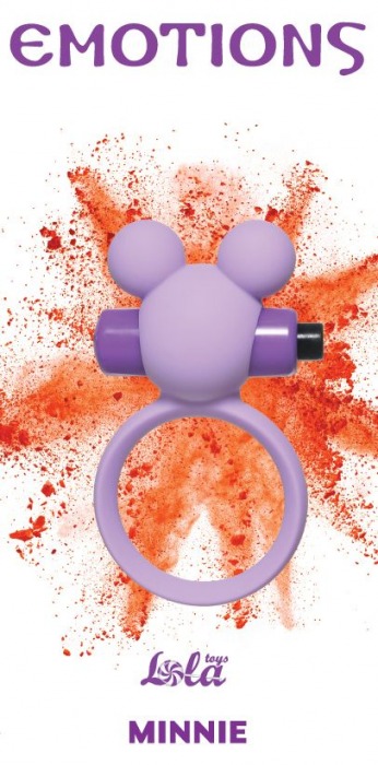 Сиреневое эрекционное виброколечко Emotions Minnie - Lola Games - в Ельце купить с доставкой