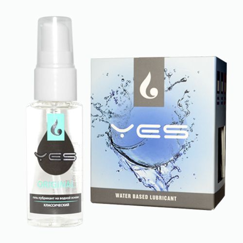 Гель-лубрикант на водной основе YES Original - 30 мл. - Sitabella - купить с доставкой в Ельце
