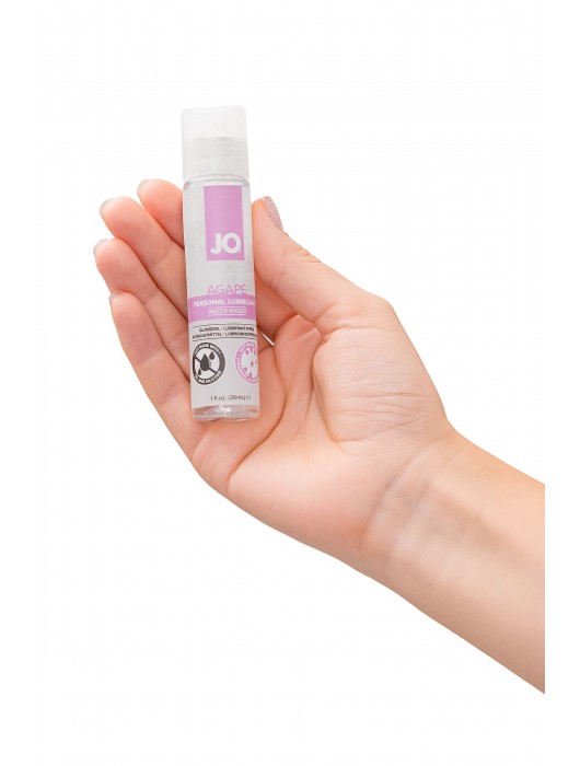 Лубрикант на водной основе для женщин JO AGAPE ORIGINAL - 30 мл. - System JO - купить с доставкой в Ельце