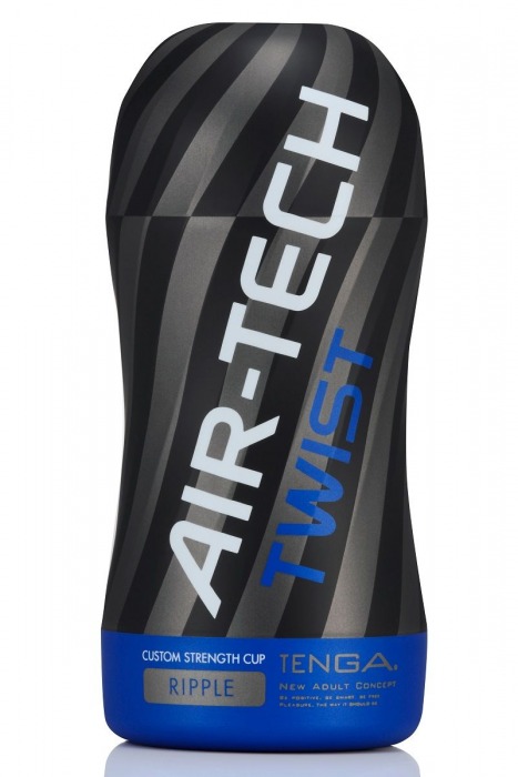 Мастурбатор с регулируемой плотностью обхвата Custom Strength CUP Twist Ripple - Tenga - в Ельце купить с доставкой