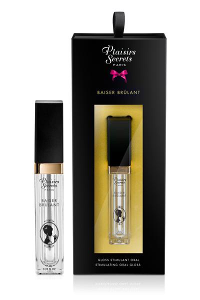 Стимулирующий блеск для губ Baiser Brulant Gloss Plaisirs Secrets - 7 мл. - Plaisir Secret - купить с доставкой в Ельце