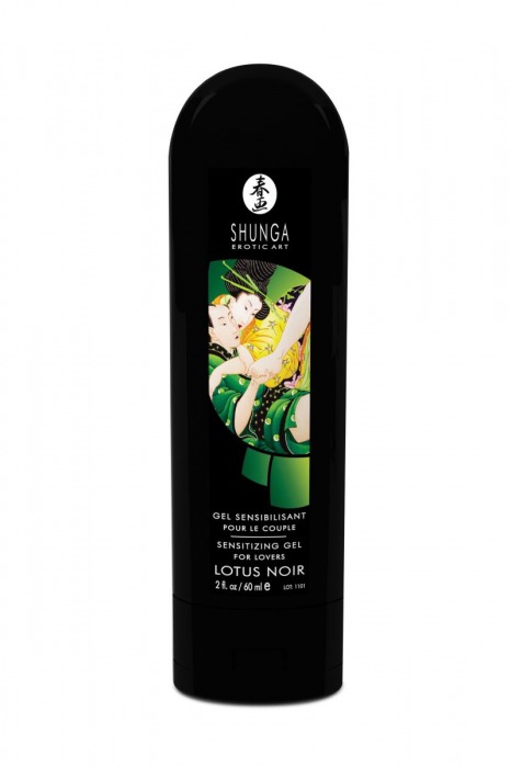 Интимный гель для пар, усиливающий наслаждение, Lotus Noir - 60 мл. - Shunga - купить с доставкой в Ельце