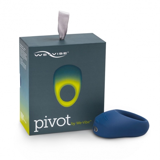 Синее эрекционное виброкольцо We-vibe Pivot - We-vibe - в Ельце купить с доставкой