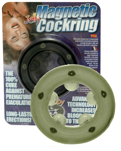 Эрекционное кольцо с магнитиками - Seven Creations - в Ельце купить с доставкой