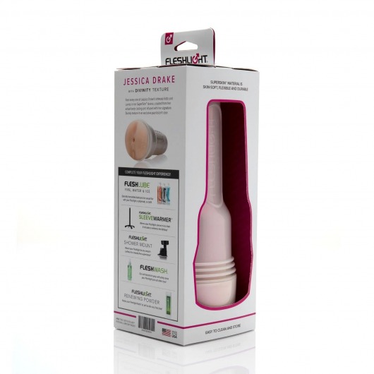Мастурбатор-вагина Fleshlight Girls - Jessica Drake Heavenly - Fleshlight - в Ельце купить с доставкой