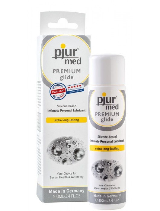Гипоаллергенный силиконовый лубрикант pjur MED Premium glide - 100 мл. - Pjur - купить с доставкой в Ельце