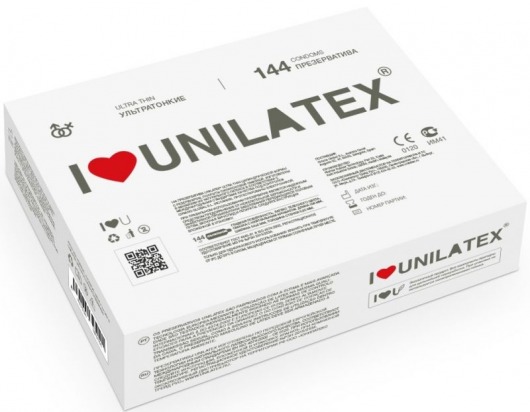 Ультратонкие презервативы Unilatex Ultra Thin - 144 шт. - Unilatex - купить с доставкой в Ельце