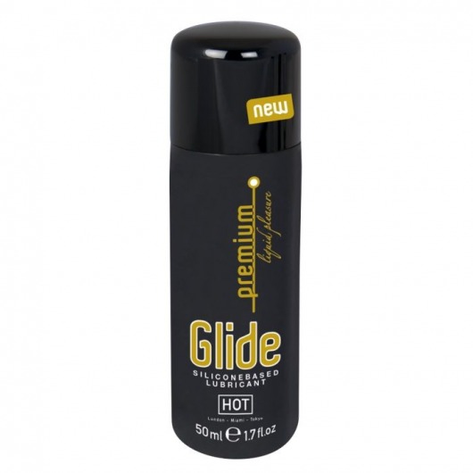 Интимный гель на силиконовой основе Premium Glide - 50 мл. - HOT - купить с доставкой в Ельце