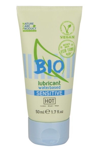 Органический лубрикант для чувствительной кожи Bio Sensitive - 50 мл. - HOT - купить с доставкой в Ельце