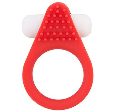 Красное эрекционное кольцо LIT-UP SILICONE STIMU RING 1 RED - Dream Toys - в Ельце купить с доставкой