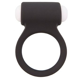 Чёрное эрекционное виброкольцо LIT-UP SILICONE STIMU RING 3 BLACK - Dream Toys - в Ельце купить с доставкой