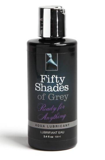Лубрикант на водной основе Ready for Anything Aqua Lubricant - 100 мл. - Fifty Shades of Grey - купить с доставкой в Ельце