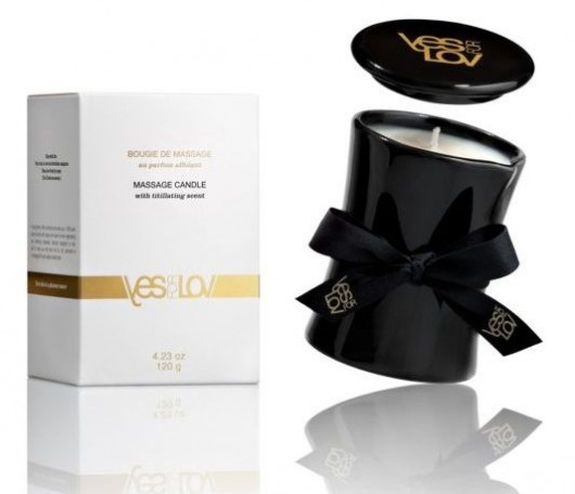 Массажная свеча Titillating Massage Candle - 120 мл. - YESforLOV - купить с доставкой в Ельце