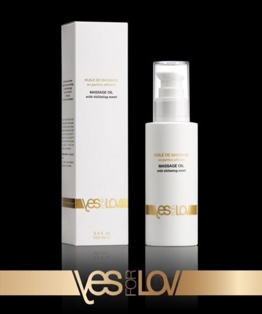 Массажное масло TITILLATING MASSAGE OIL - 100 мл. - YESforLOV - купить с доставкой в Ельце