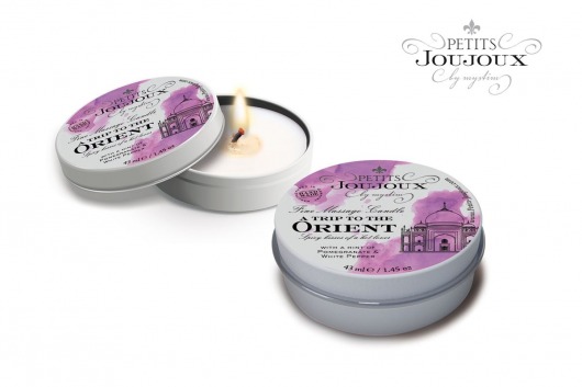 Массажная свеча Petits Joujoux Orient с ароматом граната и белого перца - 33 гр. - MyStim - купить с доставкой в Ельце