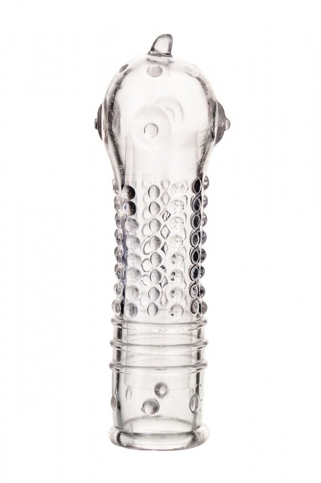 Прозрачная закрытая насадка на пенис TOYFA A-Toys - 14,7 см. - A-toys - в Ельце купить с доставкой