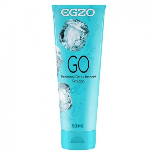 Пролонгирующий лубрикант на водной основе Egzo Go - 50 мл. - EGZO - купить с доставкой в Ельце