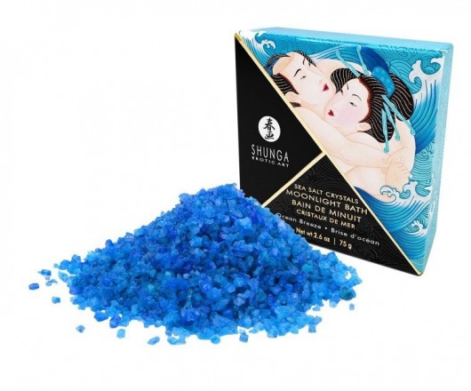 Соль для ванны Bath Salts Ocean Breeze с ароматом морской свежести - 75 гр. -  - Магазин феромонов в Ельце