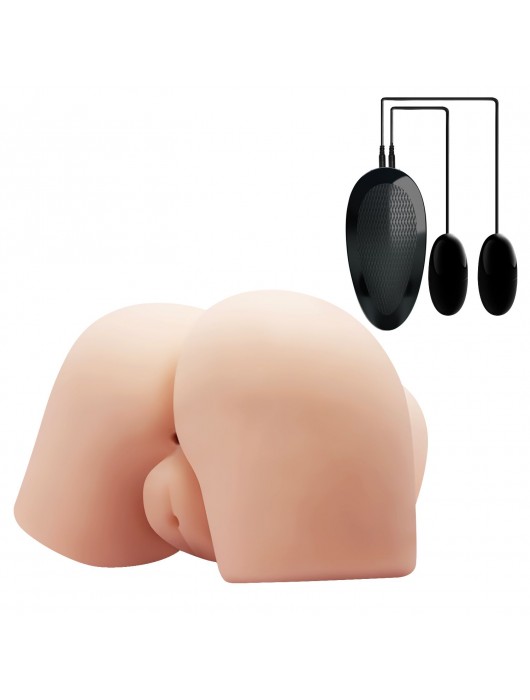 Вагина и попка с вибрацией CRAZY BULL - Baile - в Ельце купить с доставкой