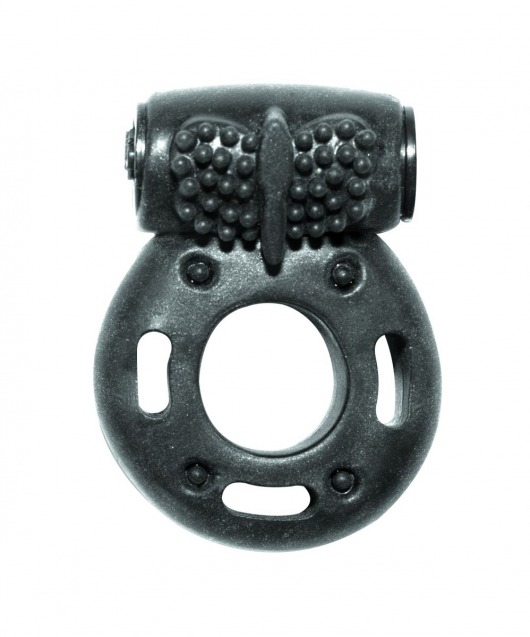 Черное эрекционное кольцо с вибрацией Rings Axle-pin - Lola Games - в Ельце купить с доставкой