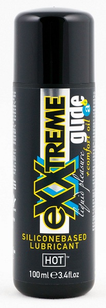 Анальная смазка на силиконовой основе Exxtreme Glide - 100 мл. - HOT - купить с доставкой в Ельце