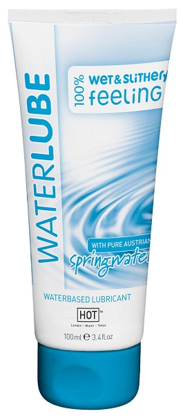 Лубрикант на основе чистой родниковой воды WaterLube - 100 мл. - HOT - купить с доставкой в Ельце
