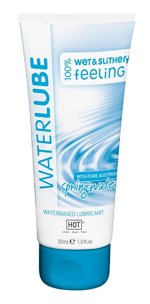 Гель-смазка на основе чистой родниковой воды WaterLube - 30 мл. - HOT - купить с доставкой в Ельце