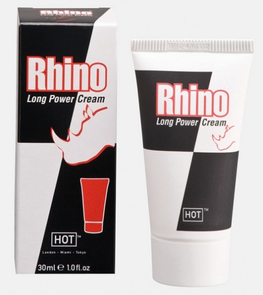 Крем-пролонгатор для мужчин Rhino - 30 мл. - HOT - купить с доставкой в Ельце