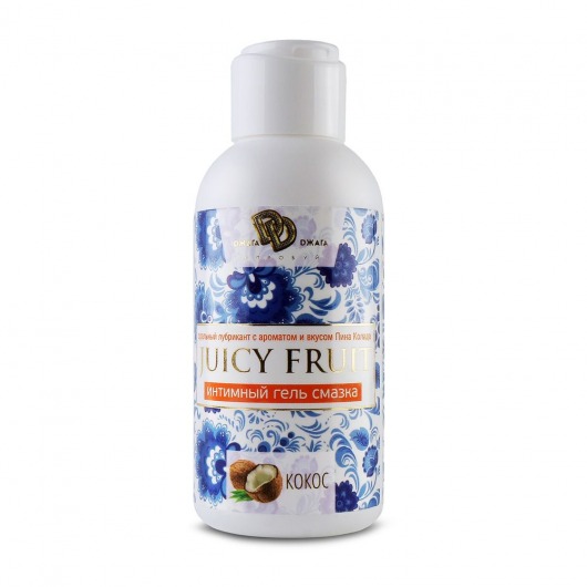 Интимный гель на водной основе JUICY FRUIT с ароматом кокоса - 100 мл. - БиоМед - купить с доставкой в Ельце