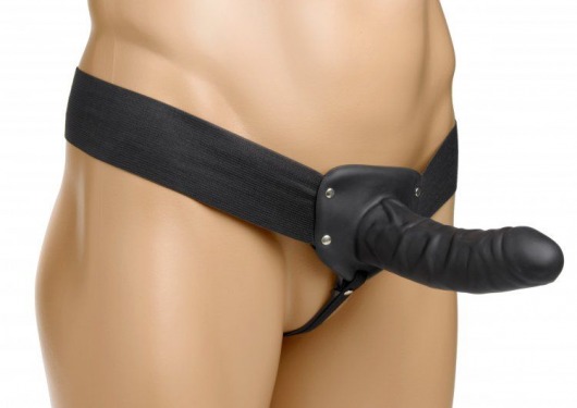 Полый страпон Erection Assist - 15,2 см. - XR Brands - купить с доставкой в Ельце