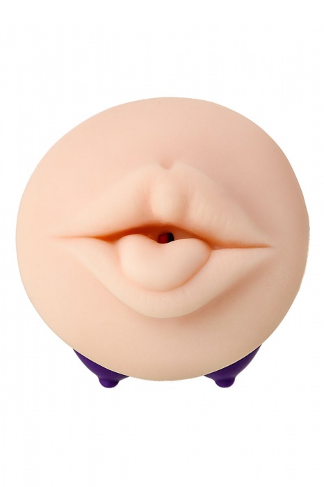 Двухсторонний мастурбатор JOS YARA в фиолетовой колбе - JOS - в Ельце купить с доставкой