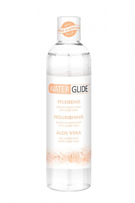 Лубрикант на водной основе с алоэ вера NOURISHING - 300 мл. - Waterglide - купить с доставкой в Ельце
