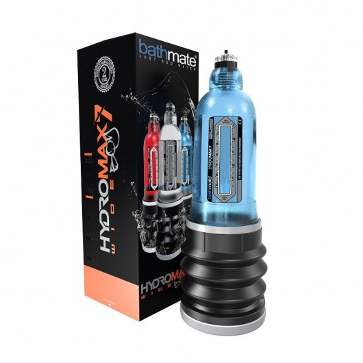 Синяя гидропомпа HydroMAX7 Wide Boy - Bathmate - в Ельце купить с доставкой