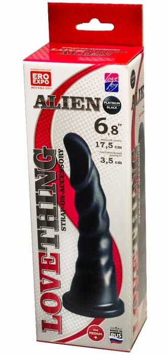Насадка для трусиков харнесс Alien - 17,5 см. - LOVETOY (А-Полимер) - купить с доставкой в Ельце