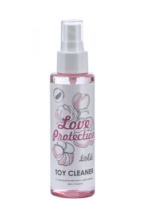 Гигиенический антисептический лосьон Toy cleaner - 110 мл. - Lola Games - купить с доставкой в Ельце