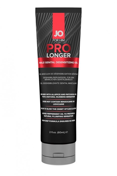 Гель-пролонгатор умеренного действия для мужчин JO Prolonger Gel – 60 мл. - System JO - купить с доставкой в Ельце