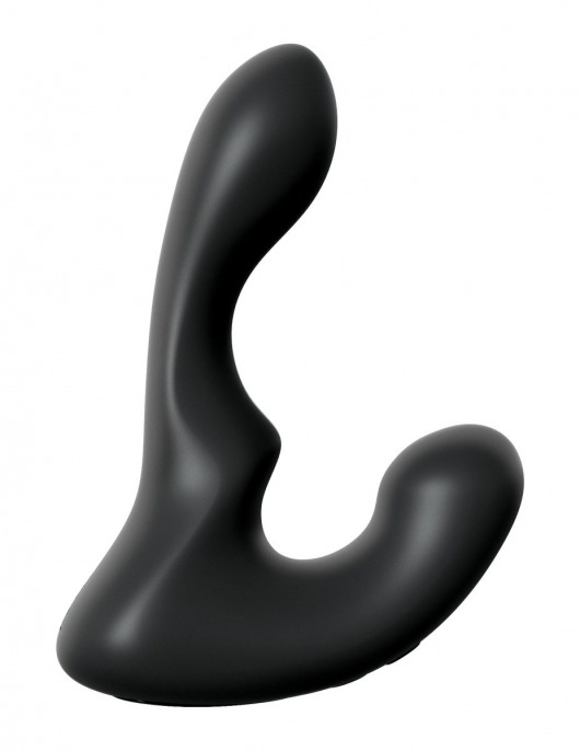 Черный анальный вибростимулятор P-Spot Milker - 14 см. - Pipedream - в Ельце купить с доставкой