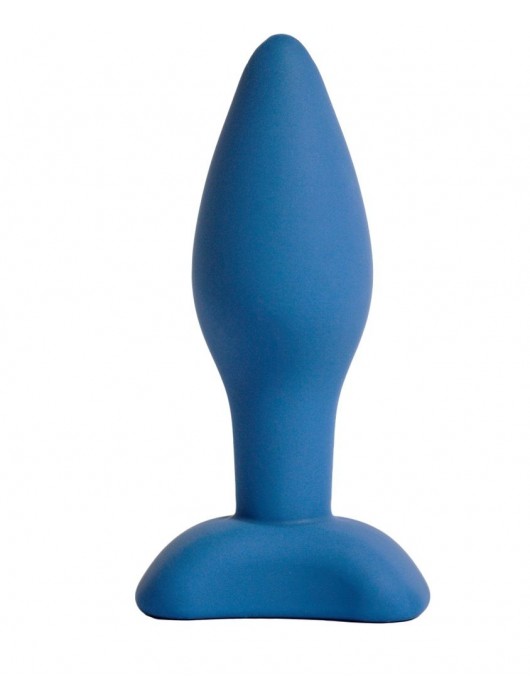 Синяя анальная пробка Matter S - 9 см. - Le Frivole