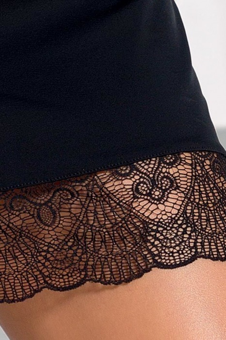 Облегающая сорочка Alina с фигурным подолом сзади - Casmir купить с доставкой