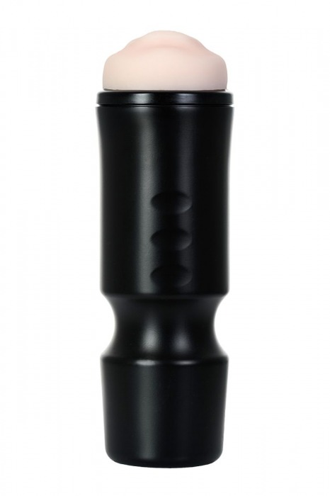 Мастурбатор-ротик A-Toys в черной колбе - A-toys - в Ельце купить с доставкой