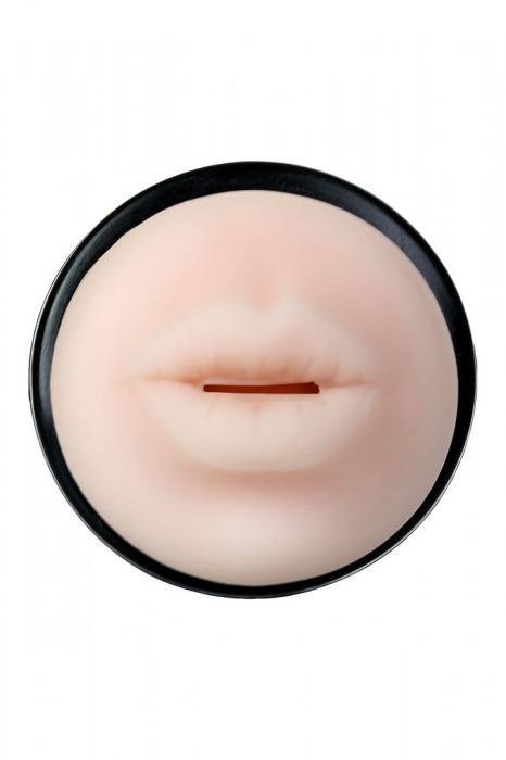 Мастурбатор-ротик A-Toys в черной колбе - A-toys - в Ельце купить с доставкой